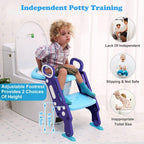 Potty Training Toilet Seat with Steps