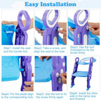 Potty Training Toilet Seat with Steps