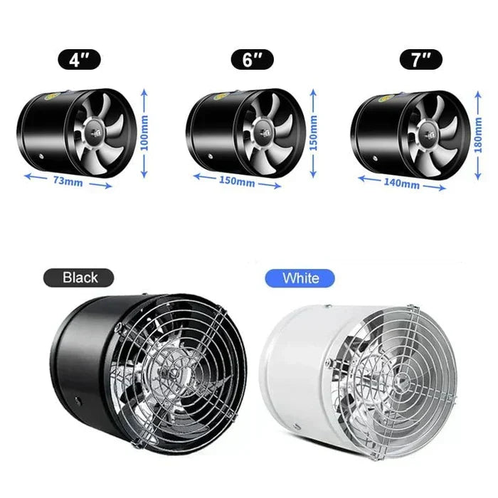Powerful and Silent Extraction Fan – WhisperFlow