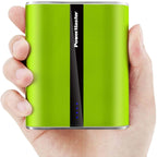 Powermaster 12000mAh Portable Charger with Dual USB Ports 3.1A Output