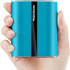 Powermaster 12000mAh Portable Charger with Dual USB Ports 3.1A Output