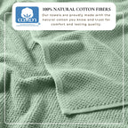 Cotton Textured Bath Towel Set - Acacia Collection