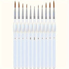 Precision Detail Brush – Ideal for Precise Painting and Detailed Artwork