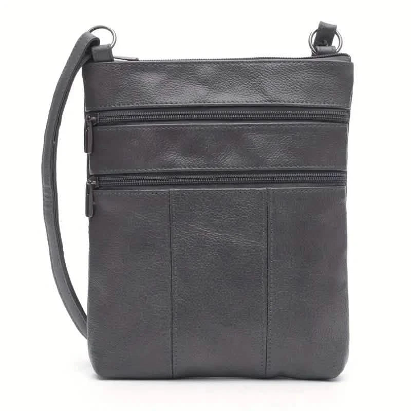 Premium Leather Organizer Purse Women's Handbag Travel Bag