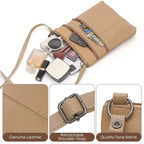 Premium Leather Organizer Purse Women's Handbag Travel Bag