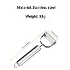Premium Stainless Steel Vegetable Grater & Peeler