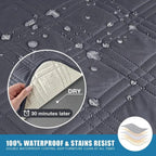 Waterproof Quilted Recliner Protector Cover