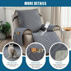 Waterproof Quilted Recliner Protector Cover