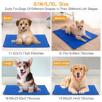 Pressure Activated Pet Gel Self Cooling Mat Pad
