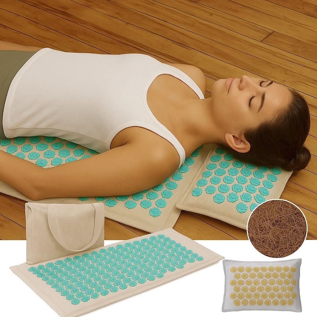 PRESSUREASE – Acupressure Mat for Natural Pain Relief and Relaxation
