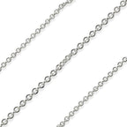 Italian Sterling Silver Necklace — 4 Chain Styles