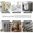 3-Pack 10 Led Motion Sensor Stick On Light Bars
