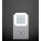 Hakol LED Night Light Lamp with Smart Sensor Dusk to Dawn Sensor, Daylight White, 0.5W Plug-in, 6-Pack
