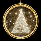 3-Pack 3D Large Christmas LED Hanging Lights