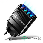 48W Fast Wall Charger 3.0 USB Charger for Samsung iPhone Huawei