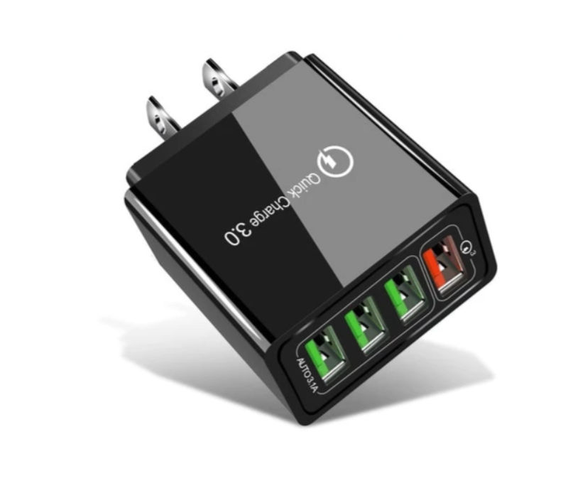 48W Fast Wall Charger 3.0 USB Charger for Samsung iPhone Huawei