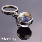 Solar System Keychain