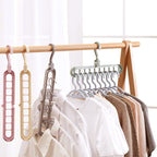 9-Hole Clothes hanger
