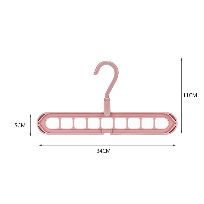 9-Hole Clothes hanger