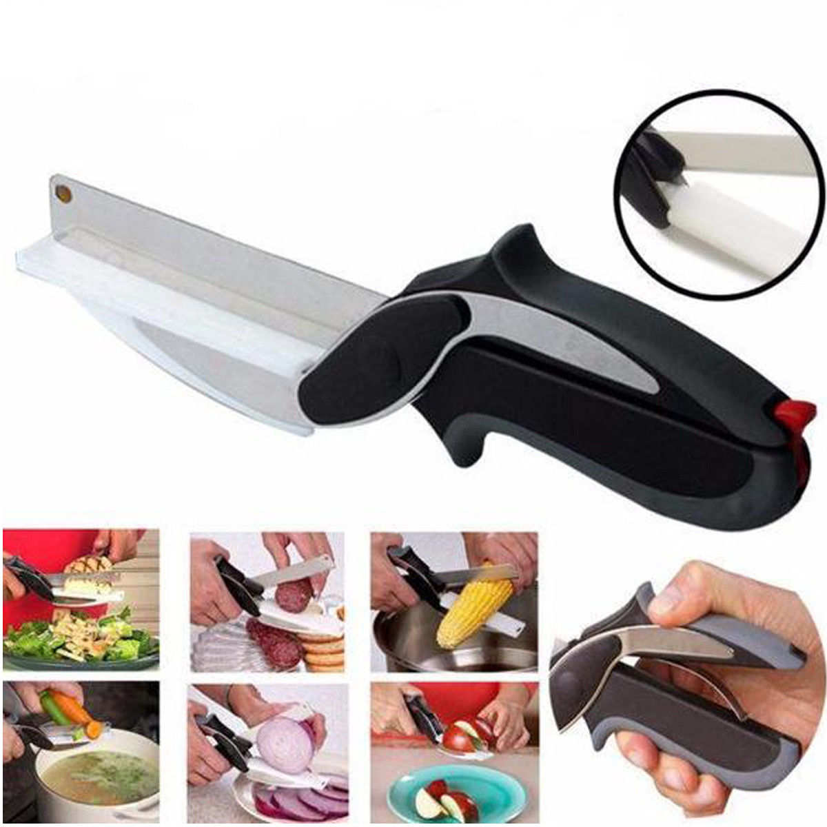 Multifunctional Cutter Board Scissors