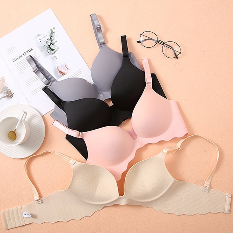 Women's Seamless Push-Up Wire Free Bra