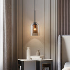 Mica Mid-Century Pendant Lamp | Double Glass Shade