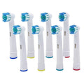 Set Of 8 Electric Toothbrush Replacement Heads