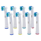 Set Of 8 Electric Toothbrush Replacement Heads