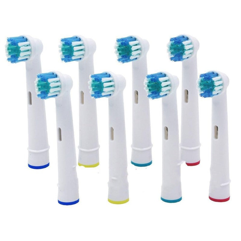 Set Of 8 Electric Toothbrush Replacement Heads
