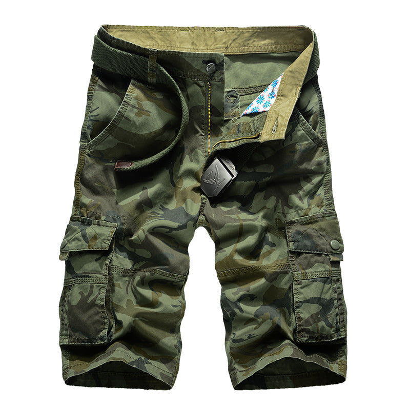 Men's Camouflage Casual Military Cargo Shorts