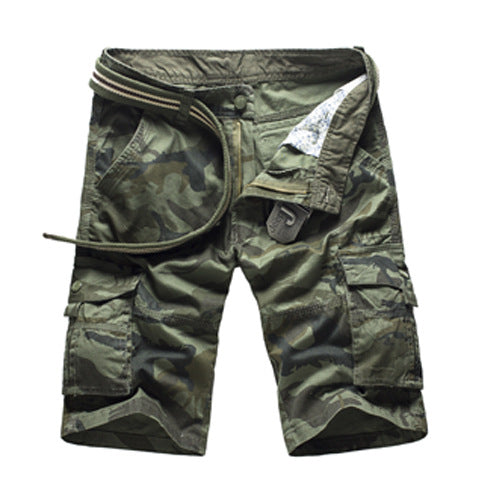 Men's Camouflage Casual Military Cargo Shorts