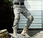 Tactical Military Camouflage Cargo Pants with Knee Pads