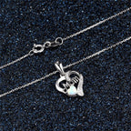 Love Mom Necklace