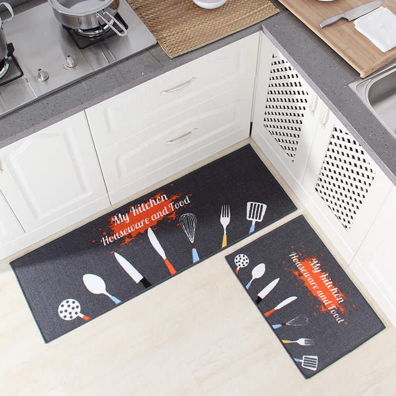 Absorbent Non-Slip Kitchen Floor Mats