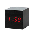 Modern Digital Wood Clock