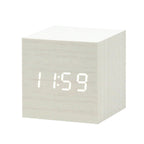 Modern Digital Wood Clock
