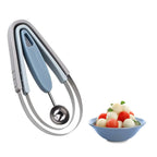 Professional 3-In-1 Stainless Steel Watermelon Melon Baller Scoop Seed Remover Fruit Carving Tool Set