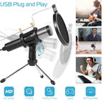 Professional Condenser Studio Recording Microphone