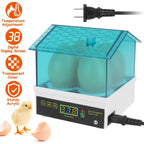 Professional Poultry Hatcher with Digital Display Automatic Temperature Humidity
