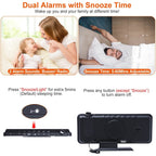 Projection Alarm Clock with Radio Function