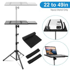 Projector Tripod Stand Folding with Height Tilt Adjustment