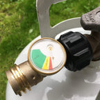 Propane Tank Refill Adapter Gas Level Indicator Meter