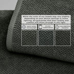 Cotton Textured Bath Towel Set - Acacia Collection