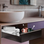 Pull Out Cabinet Organizer Carbon Steel Quiet Slide Rails
