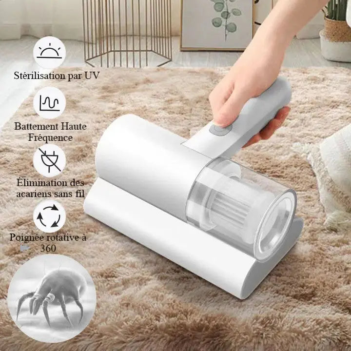 Pure-Lit Vacuum Cleaner - Cordless Dust Mite Vacuum