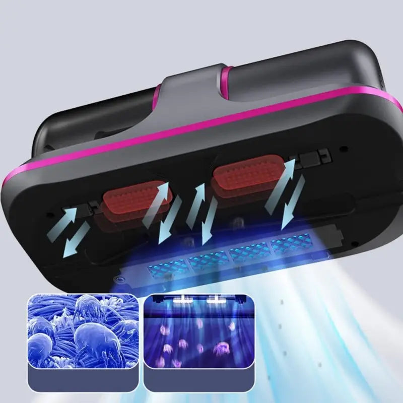 Pure-Lit Vacuum Cleaner - Cordless Dust Mite Vacuum