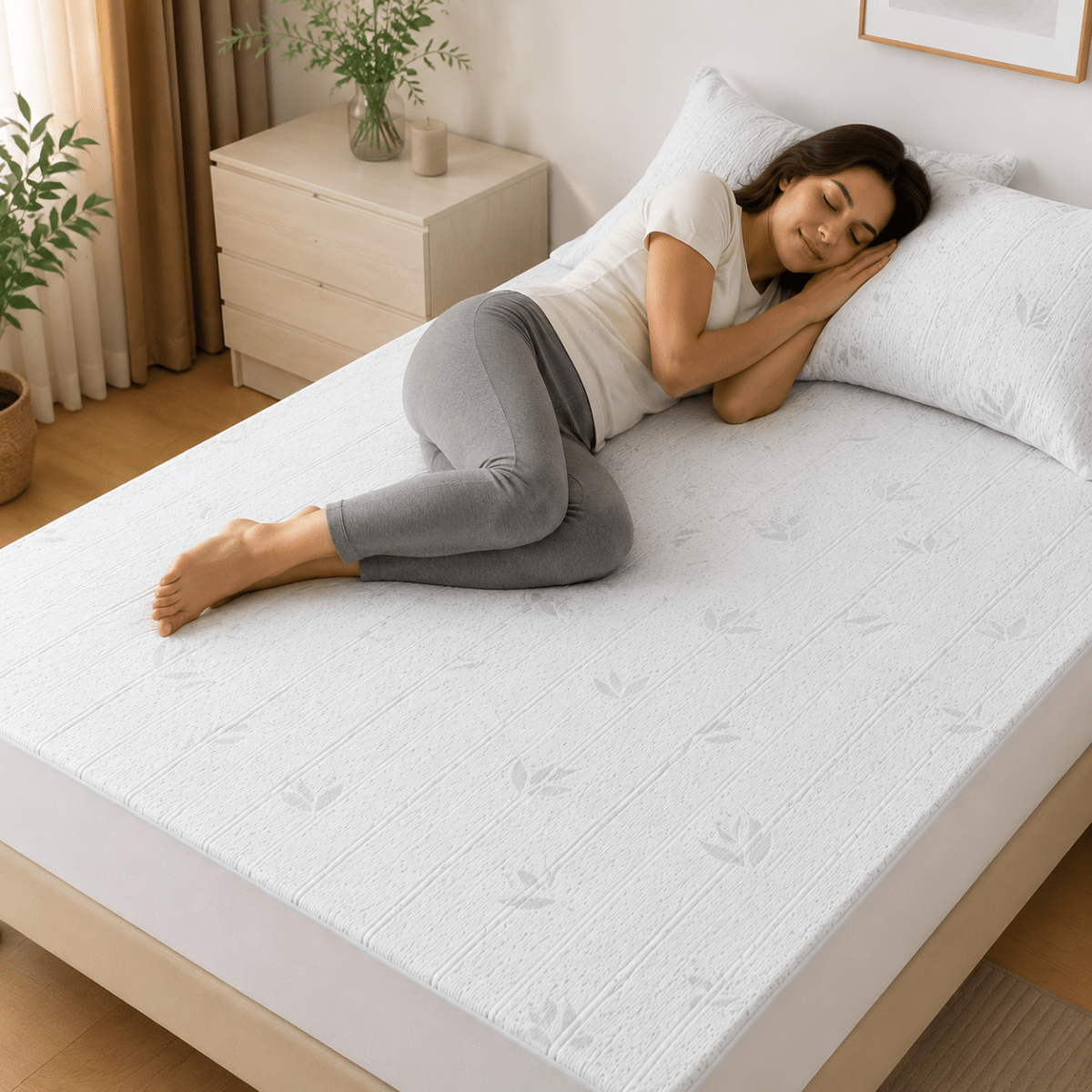 PURECOOL – Cooling fitted sheet for fresh and comfortable sleep