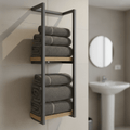 PUREDRY – Wall Towel Rack - Stainless Steel, Anti-Rust