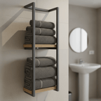 PUREDRY – Wall Towel Rack - Stainless Steel, Anti-Rust