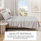 100% Organic Cotton Jersey Knit Sheets